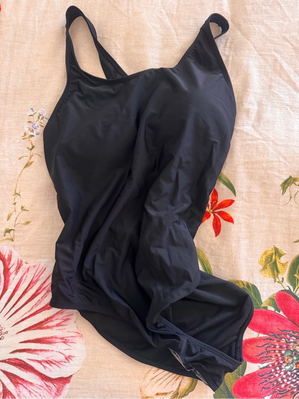 Black Women's One-Piece Swimsuit
